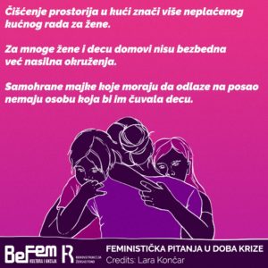 feministicka pitanja korona kovid