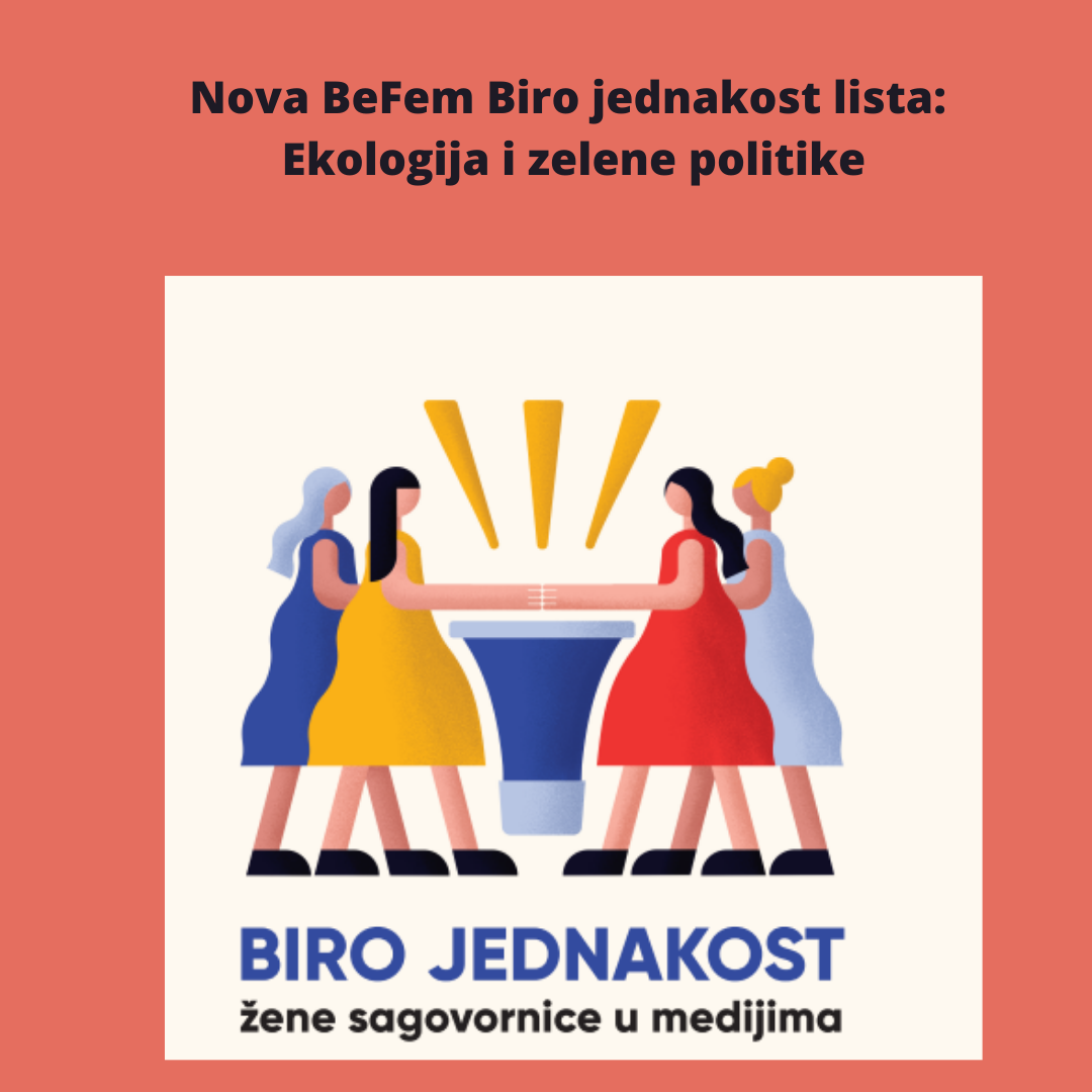 Nova Biro jednakost lista: Ekologija i zelene politike